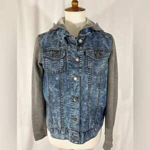 Relativity Hooded Denim Jacket